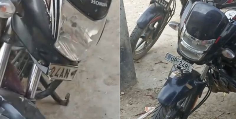 गौरामई में खुद को बिजली विभाग का कर्मचारी बताकर टूटी नंबर प्लेट वाली गाड़ियों से घूम रहे कथित बिजली कर्मी