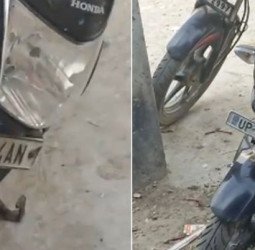 गौरामई में खुद को बिजली विभाग का कर्मचारी बताकर टूटी नंबर प्लेट वाली गाड़ियों से घूम रहे कथित बिजली कर्मी
