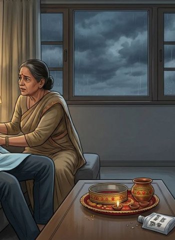 चांद दिखे बिना पत्नी ने खोल लिया करवाचौथ का व्रत तो पति ने खा लिया जहर