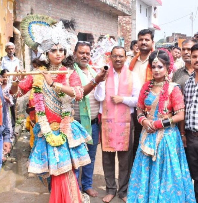 नई पीढ़ी को अपनी सभ्यता से जोड़ने का कार्य करते हैं धार्मिक आयोजनः हरीश शाक्य
