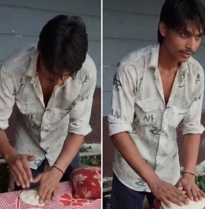 वीडियोः थूककर बना रहा था तंदूर की रोटी...रील पर गाना लगाया- 'हम जो काम करते है खुलेआम करते हैं'