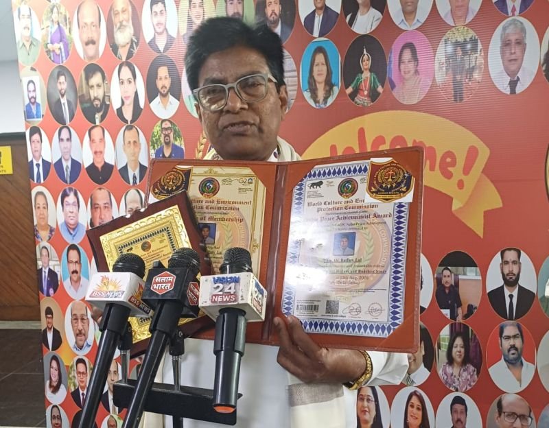 बदायूं के डॉ. राधेलाल बौद्ध को मिला नोबेल सम्मान