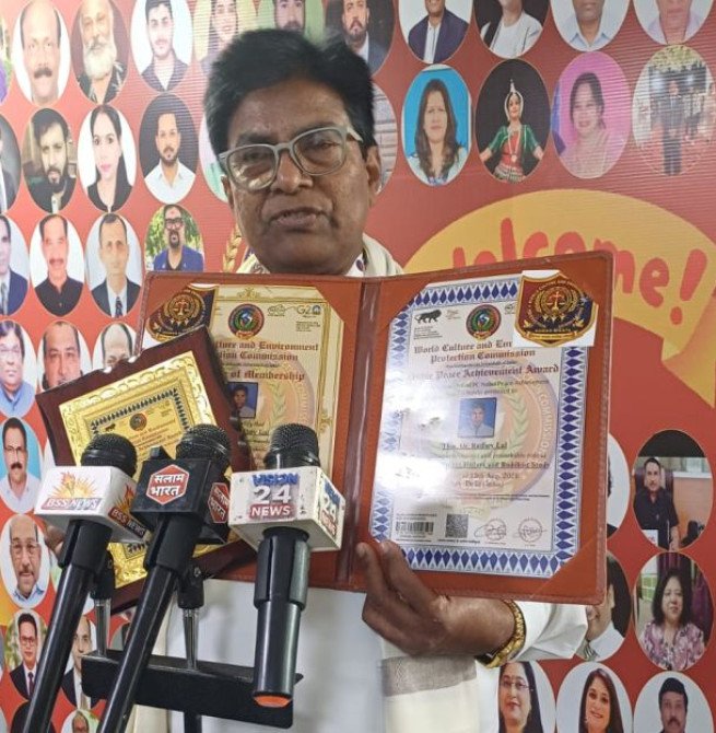बदायूं के डॉ. राधेलाल बौद्ध को मिला नोबेल सम्मान