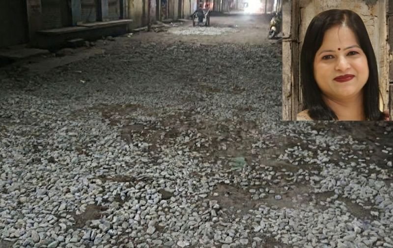 पालिका ने शुरू कराई मालगोदाम रोड की मरम्मत, पालिकाध्यक्ष बोलीं- 'सब सड़कें होंगी गड्ढामुक्त'