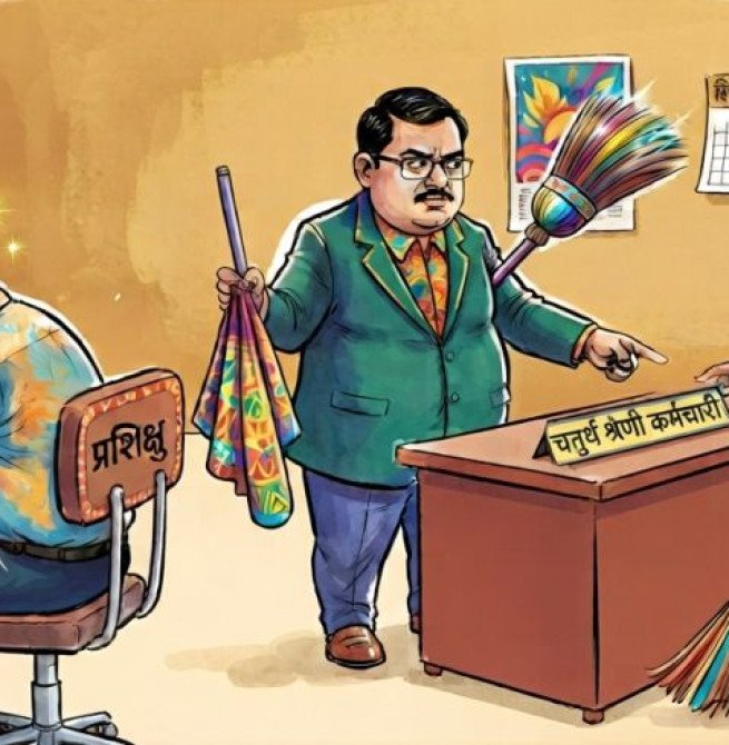 तीन साल में भी नहीं सीख पाए हिंदी टाइपिंग...लिपिक से बना दिए गए चतुर्थ श्रेणी कर्मचारी